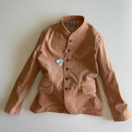 R&amp;D.M.Co- corduroy stand collar jacket
