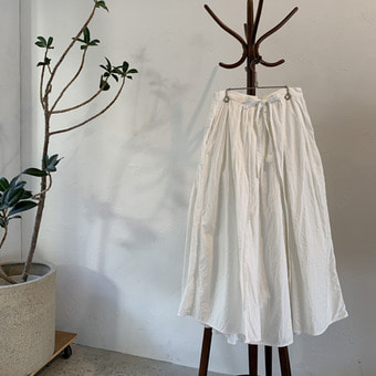 Gauze khadi cotton wraped skirt