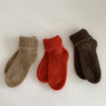 R&amp;D.M.Co-  mohair socks(30%)