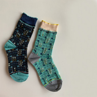 ribbon socks(2color)