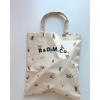 R&amp;D.M.Co-  OZ print tote bag