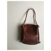 style craft bag(dark brown)