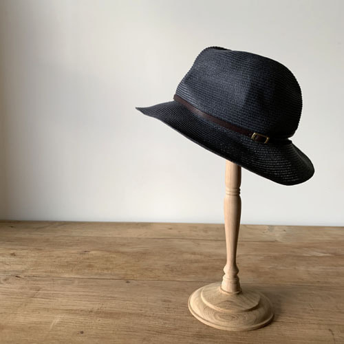 mature ha. boxd hat 6.5 brim leather belt