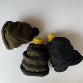 Pompom hat(3 color)